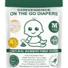 Products on the Go- Medium Bamboo Fiber Diaper 3 Pack