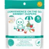 Products on the Go- Small Little Toes Natural Disposable Swimmy Diapers 2 Pack