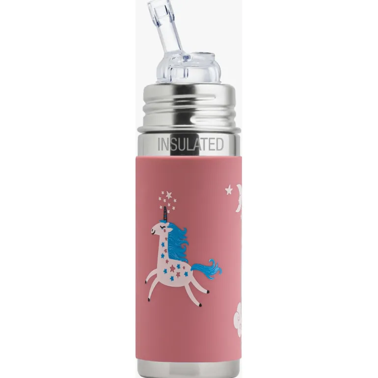 Pura Insulated Straw Cup w/ Sleeve - Unicorn