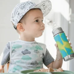 Pura Non Insulated Sippy Cup w/ Sleeve - Moss