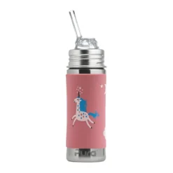 Pura Non-Insulated Kiddo Straw Cup w/ Sleeve - Unicorn