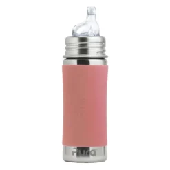 Pura Non-Insulated Sippy Cup w/ Sleeve - Rose