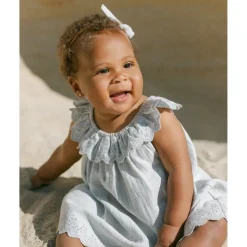 Quincy Mae Isla Dress - Sky