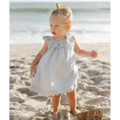 Quincy Mae Isla Dress - Sky