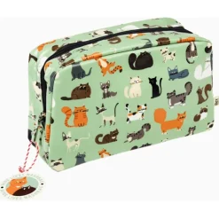 Rex London -Wash Bag - Nine Lives