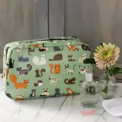 Rex London -Wash Bag - Nine Lives