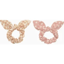 Rockahula Daisy Gingham Bunny Ears Scrunchies