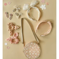 Rockahula Daisy Gingham Bunny Ears Scrunchies