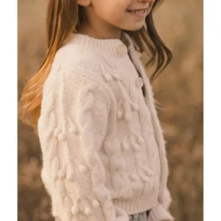 Rylee + Cru Bobble Cardigan - Shell