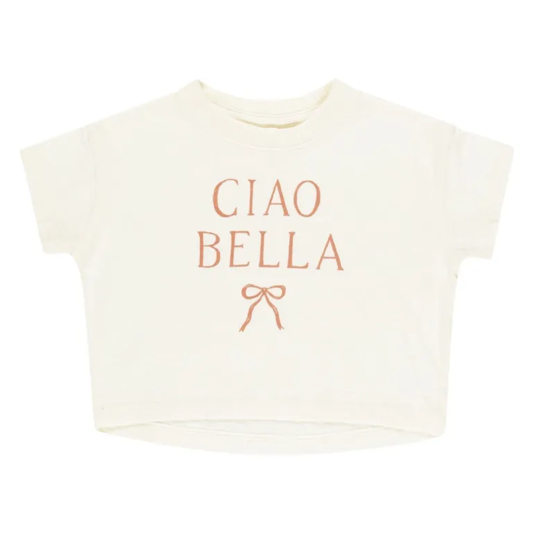 Rylee + Cru Boxy Tee - Ciao Bella