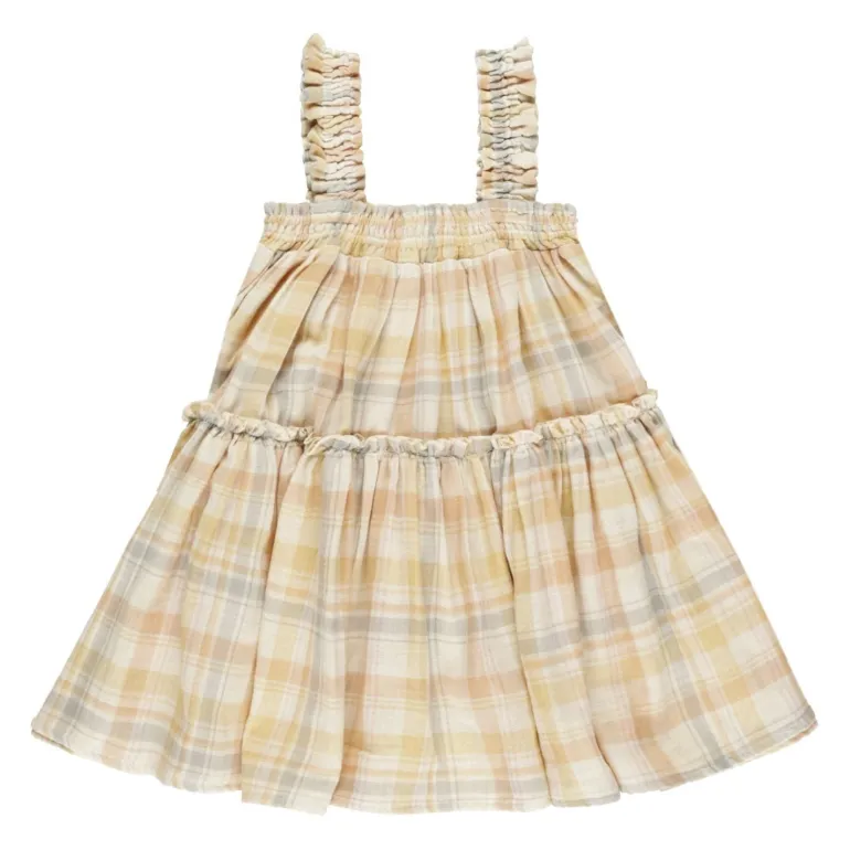 Rylee + Cru Cicily Dress - Pastel Plaid