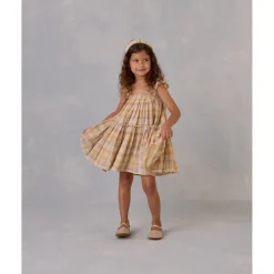 Rylee + Cru Cicily Dress - Pastel Plaid