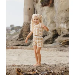 Rylee + Cru Crochet Tank Set - Marigold Daisy