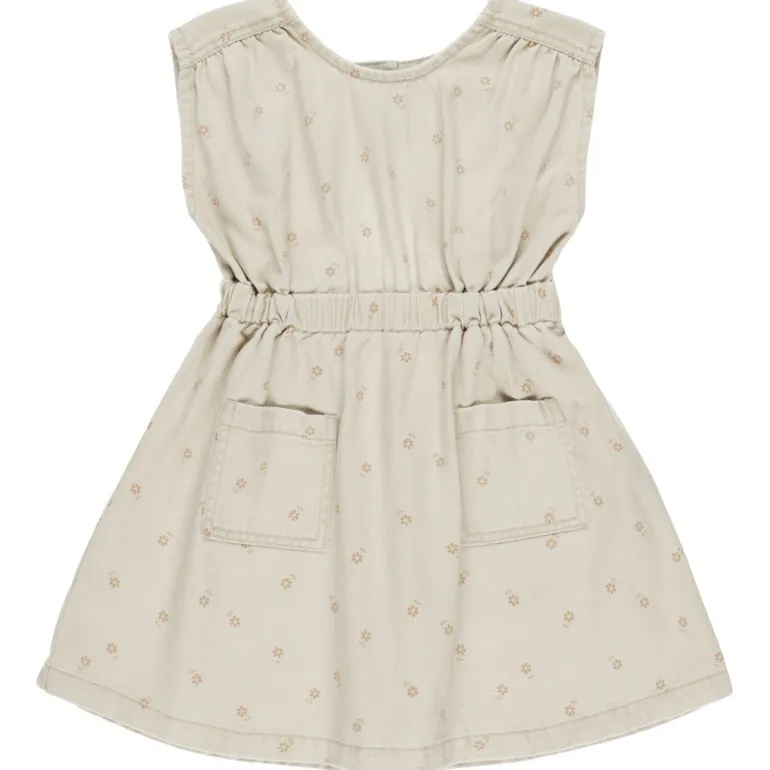 Rylee + Cru Denim Mini Dress Ditsy