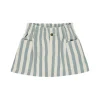 Rylee + Cru Denim Mini Skirt - Ocean Stripe