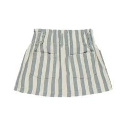 Rylee + Cru Denim Mini Skirt - Ocean Stripe