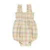 Rylee + Cru Julia Romper - Pastel Plaid