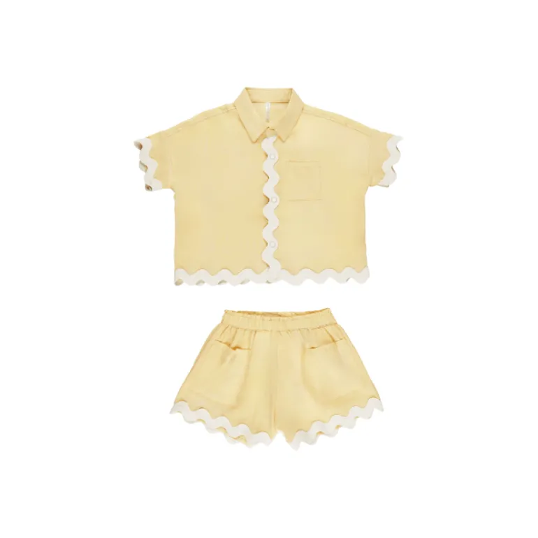 Rylee + Cru Kelli Set- Yellow