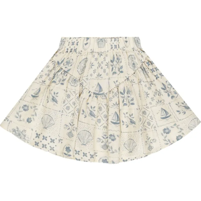 Rylee + Cru Sparrow Skirt - Tile