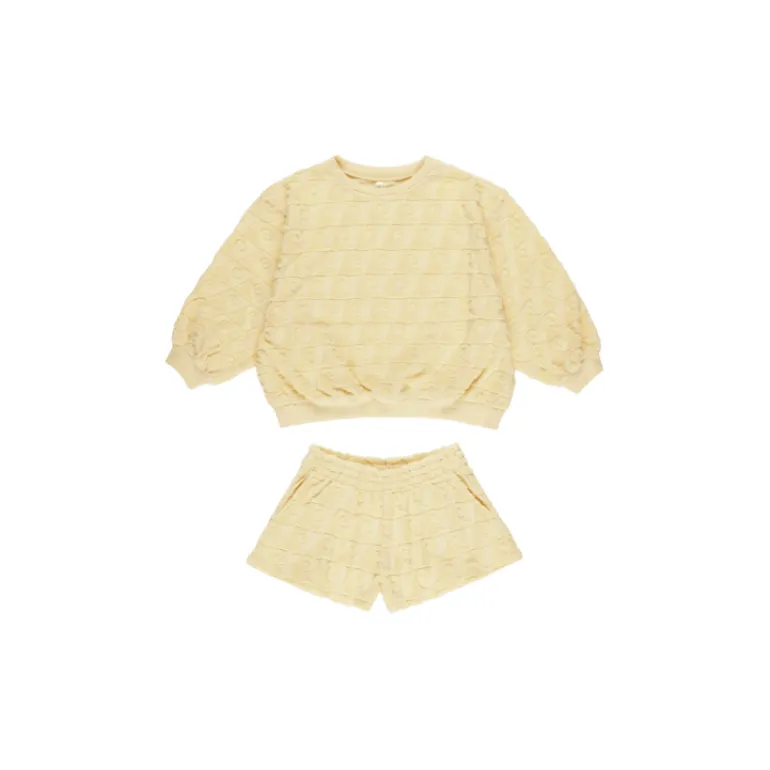 Rylee + Cru Summer Terry Set- Waves