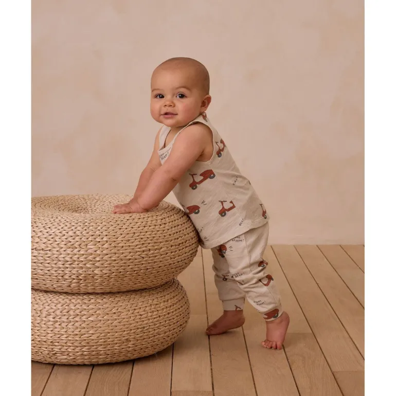 Rylee + Cru Tank + Slouch Pant Set - Moped