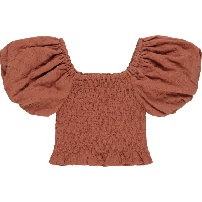 Rylee + Cru Trixie Top - Poppy