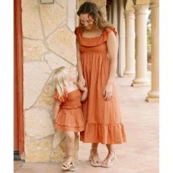 Rylee + Cru Trixie Top - Poppy