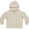 Rylee + Cru Waffle Hoodie - Stone