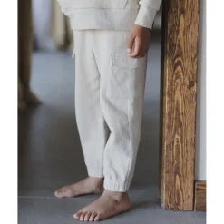 Rylee + Cru Waffle Jogger - Stone