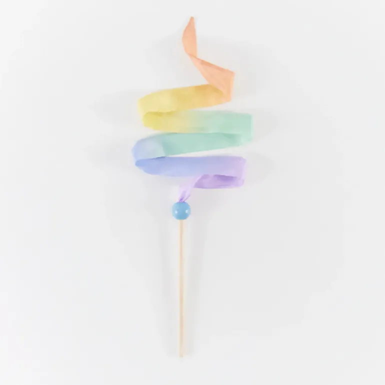 Sarah's Silks Mini Soft Rainbow Streamer