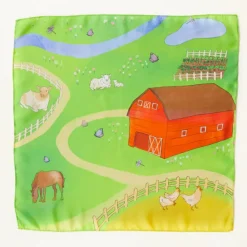 Sarah's Silks On the Farm Playsilk