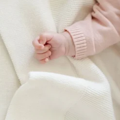 Saranoni Heirloom Cotton Knit Receiving Blankets