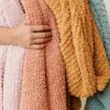 Saranoni Ribbed Bamboni Receiving Blankets