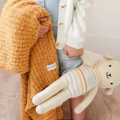Saranoni Ribbed Bamboni Receiving Blankets