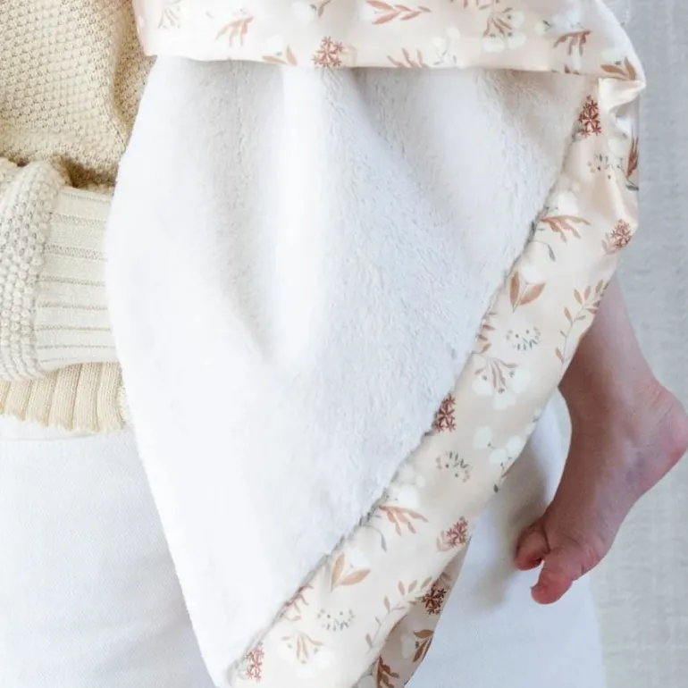 Saranoni Satin Border Receiving Blankets
