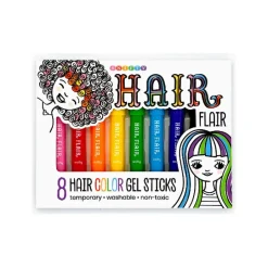 Snifty- Hair Flair- Hair Color Gel Sticks, Rainbow