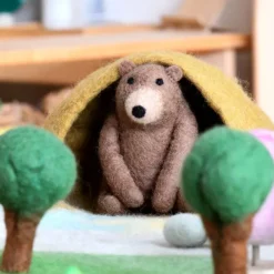 Tara Treasures Felt Bear Toy
