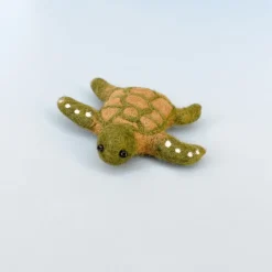 Tara Treasures Felt Green Sea Turtle Toy