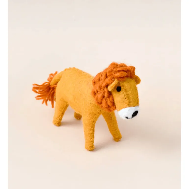 Tara Treasures Felt Safari Lion Toy
