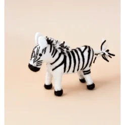 Tara Treasures Felt Safari Zebra Toy