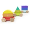 Tegu Magnetic Shape Train Rainbow