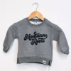 The Montana Scene - Montana Roots Toddler Fleece - Granite Heather