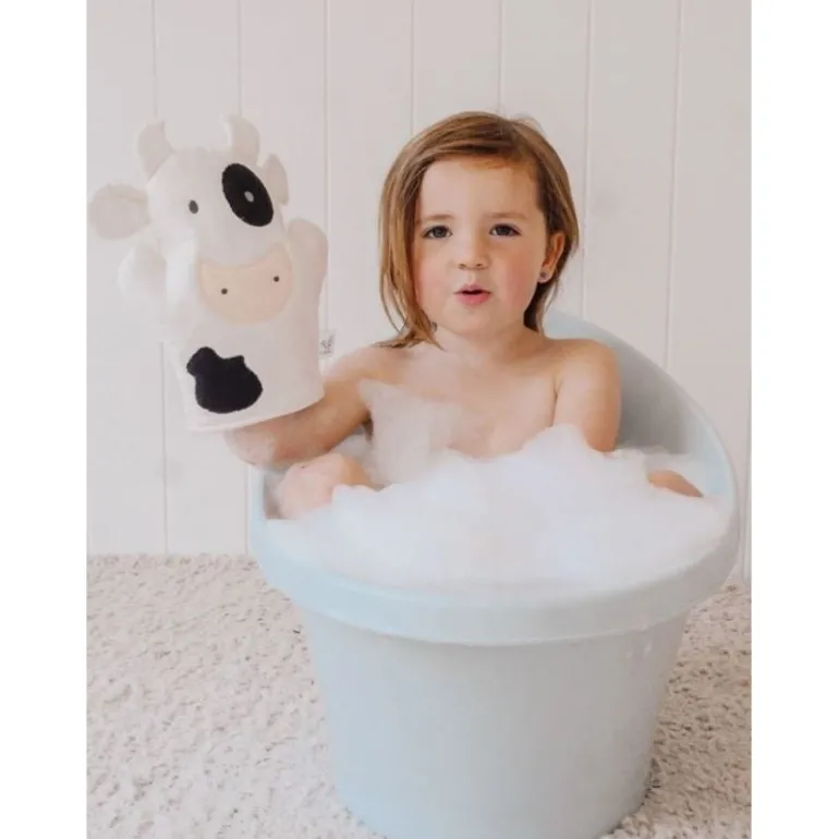 Tikiri Farm Baby Mitt - Cow
