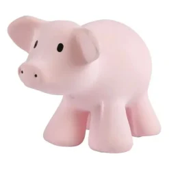 Tikiri Pig Teether, Rattle & Bath Toy