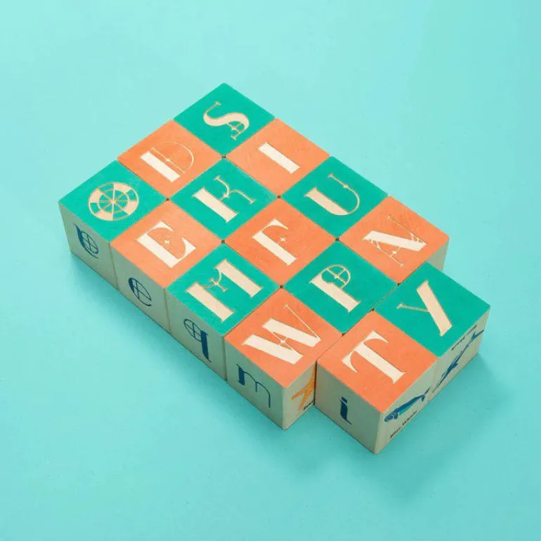 Uncle Goose Ocean Blocks