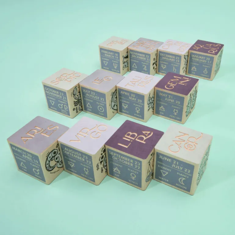 Uncle Goose Zodiac Blocks