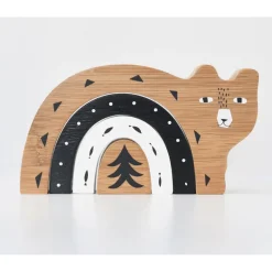 Wee Gallery Bamboo Nesting Bear