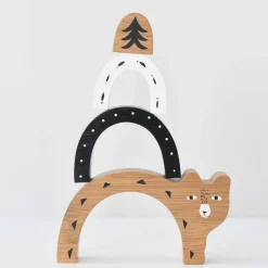 Wee Gallery Bamboo Nesting Bear