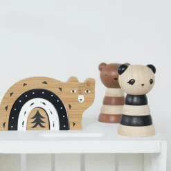 Wee Gallery Bamboo Nesting Bear