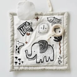 Wee Gallery Organic Activity Pad - Safari